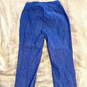 Stretchy Blue Dress Pants